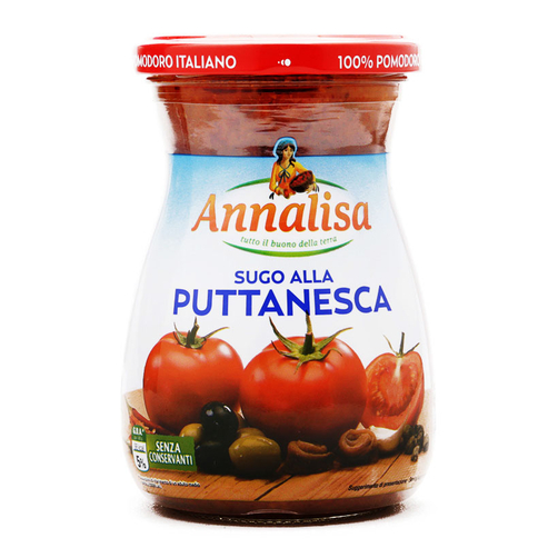 XỐT CÀ CHUA ANNALISA PUTTANESCA 350G