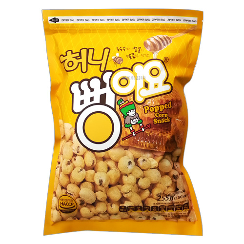 BỎNG NGÔ VỊ MẬT ONG HÀN QUỐC 255G