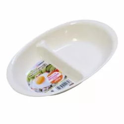 KHAY CHIA ĂN 2 NGĂN NAKAYA