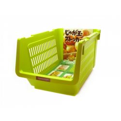 GIỎ ĐỰNG HOA QUẢ, ĐỒ KHÔ DẠNG LƯỚI MÀU XANH INOMATA