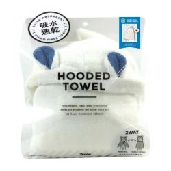 KHĂN CHOÀNG TẮM TRẺ EM HÌNH THÚ MÀU TRẮNG ZOOIE