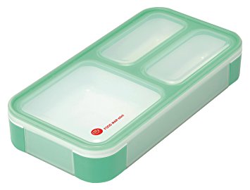 HỘP ĐỰNG CƠM MÀU XANH FOOF MAN MINI NHẬT BẢN 400ML