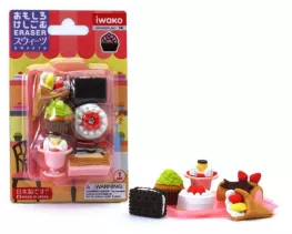 Tẩy Iwako ER-BRI017 vỉ hình bánh quy