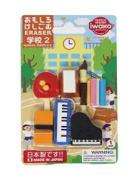 Tẩy Iwako ER-BRI039 vỉ hình đàn, bóng bàn