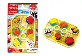 Tẩy Iwako ER-BRI040 vỉ hình trà sữa, đồ ăn (0074)