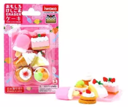 Tẩy Iwako ER-981011 vỉ hình bánh kem ngọt (1011)