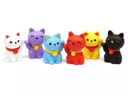 Tẩy Iwako ER-MAN001 hình mèo thần tài (11.000đ/con)