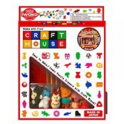 Tẩy Iwako ER-KUR006 bộ tẩy hình v­ườn thú (0163)