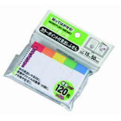 Lemon 886152 giấy nhớ 5 màu 15*50mm (6650)