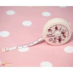 Lemon 886454 dây đo màu hồng 150cm (1167)
