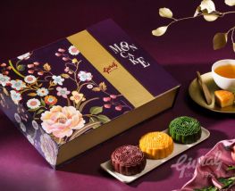 BÁNH TRUNG THU GIVRAL - HỘP 6 BÁNH (150G, 200G, 250G) + 1 HỘP TRÀ