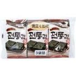 Rong biển cắt miếng ăn liền 3P 12g