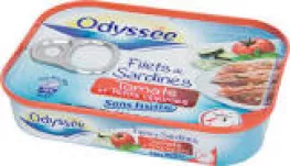 Cá hộp odyssee Filets de Sardines 100g