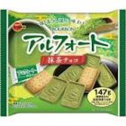 Bánh quy bọcc socola vị matcha Bourbon 147g