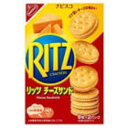 Bánh quy Nhật kẹp kem vị phô mai Ritz 160g