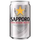 Bia Sapporo Premium 330ml lon trắng