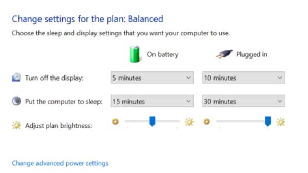 Thay đổi độ sáng màn hình laptop theo cách thủ công
