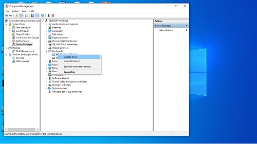sửa lỗi Laptop không nhận bàn phím
