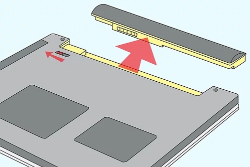 xử lý khi bị đổ nước vào vào laptop