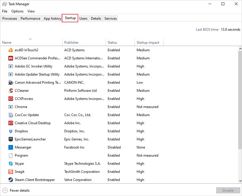 Hình 16 nguyên nhân và cách khắc phục laptop chạy chậm