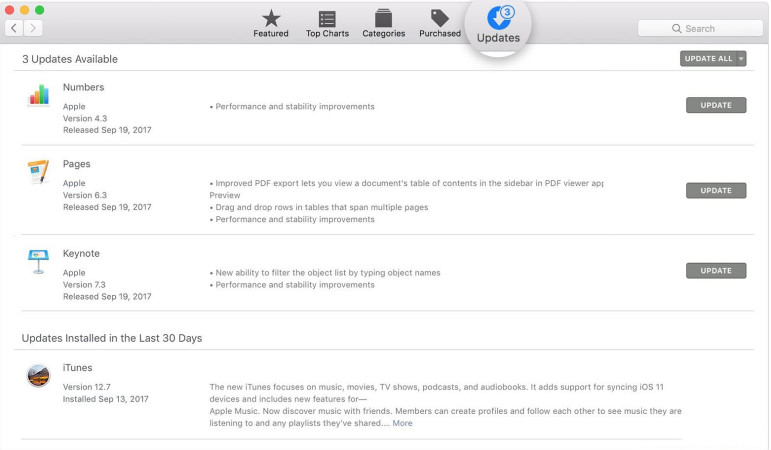 cập nhật ổ đĩa đồ họa trong macbook