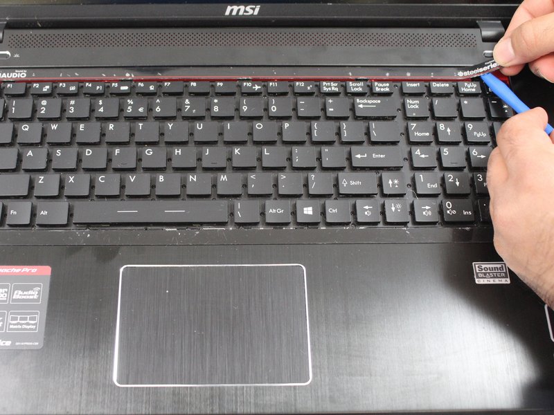 Hướng dẫn Thay bàn phím laptop MSI GS70 2PE 2QE 2QD 2QF