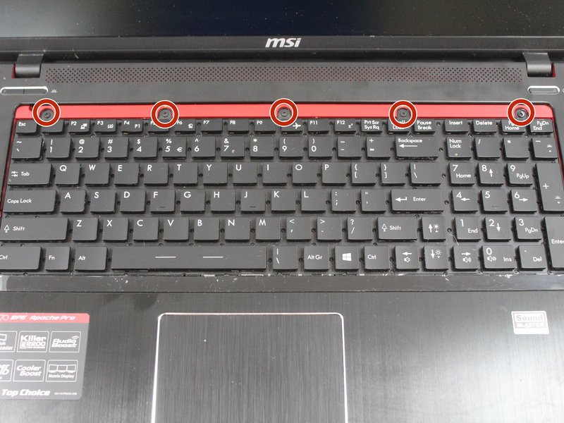 Hướng dẫn Thay bàn phím laptop MSI GS70 2PE 2QE 2QD 2QF