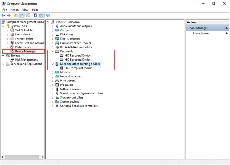 Hình 4 của Cách sửa máy tính, laptop không nhận chuột, bàn phím