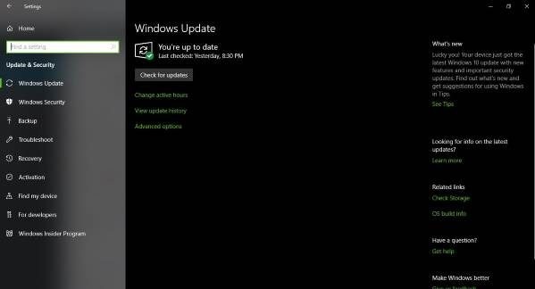 màn hình Surface Pro bị rung và nhấp nháy