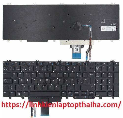 bàn phím laptop Dell Precision 7530