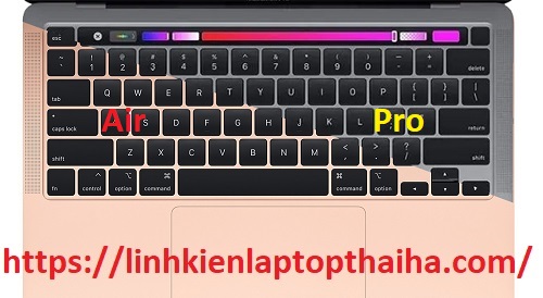 So sánh MacBook Air M1 với MacBook Pro M1