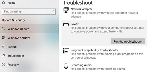 Khắc phục sự cố laptop bị treo khi bắt đầu cắm sạc pin
