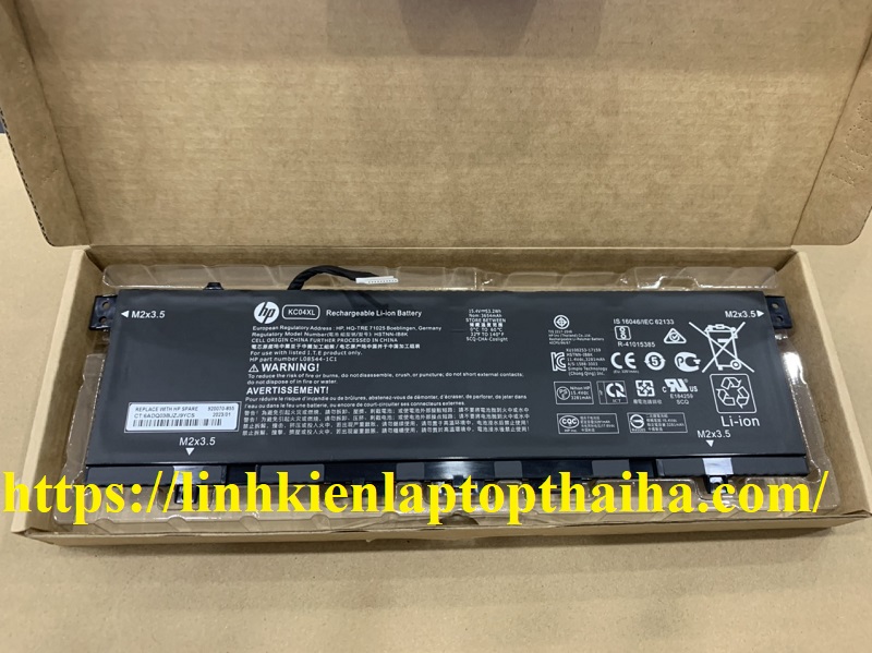 pin laptop HP Envy 13-AQ