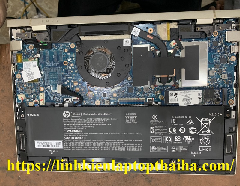 Thay pin laptop HP Envy 13-AQ