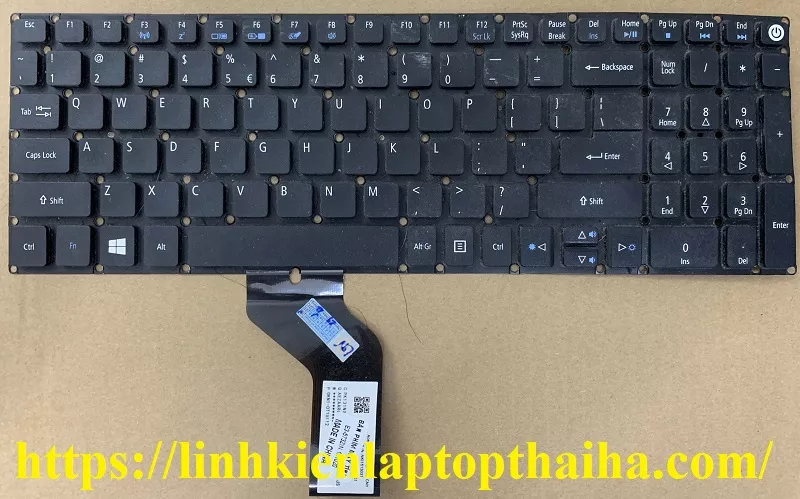 bàn phím laptop Dell bị liệt