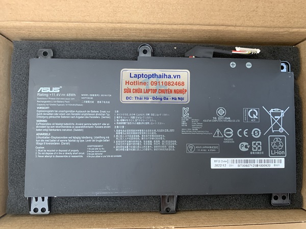 pin laptop asus
