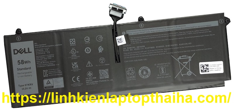 pin laptop Dell Precision 3570