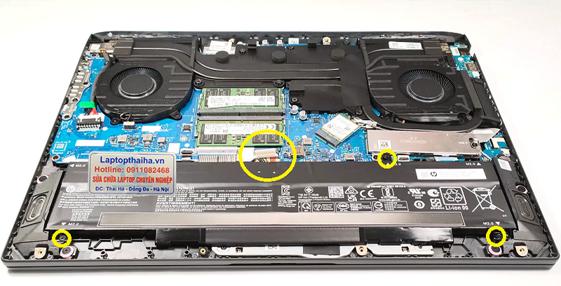 Dịch vụ thay pin laptop HP Victus 16 16-r0000