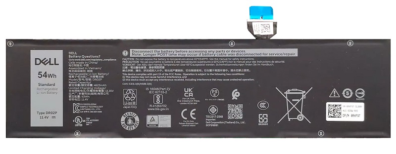 pin laptop Dell Precision 15 3590