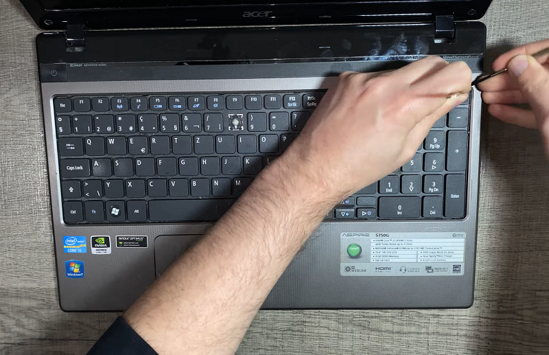 dịch vụ thay bàn phím laptop Acer Aspire 5750G