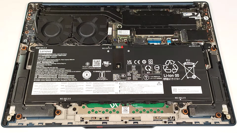 Thay pin laptop Lenovo Yoga Slim 7x