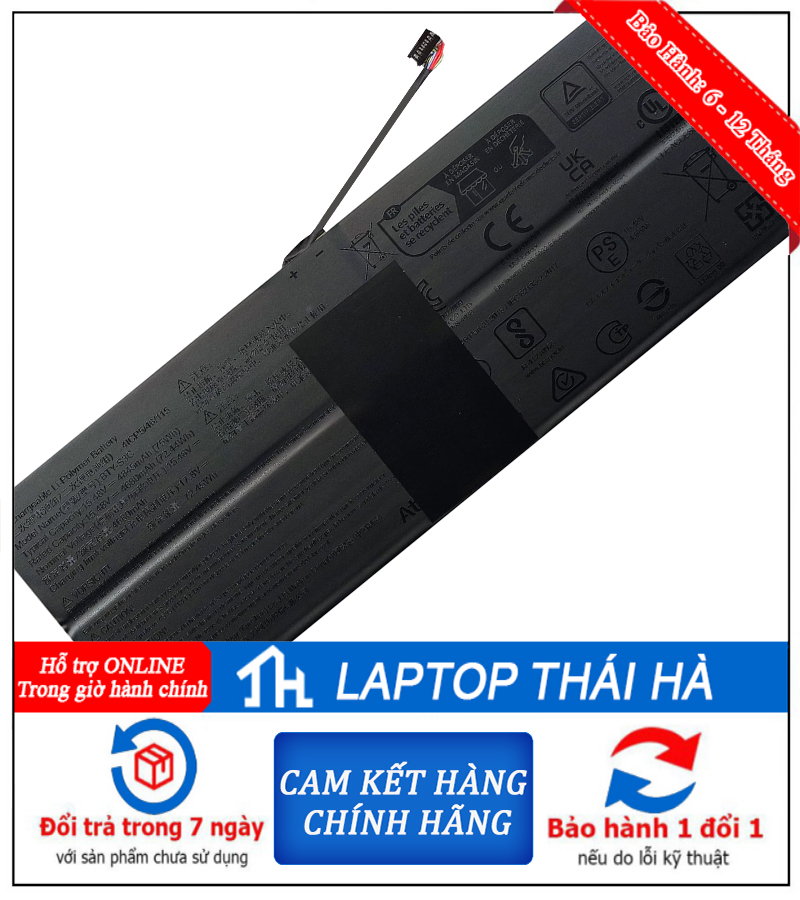 pin laptop MSI Prestige 13 AI Evo A1MG