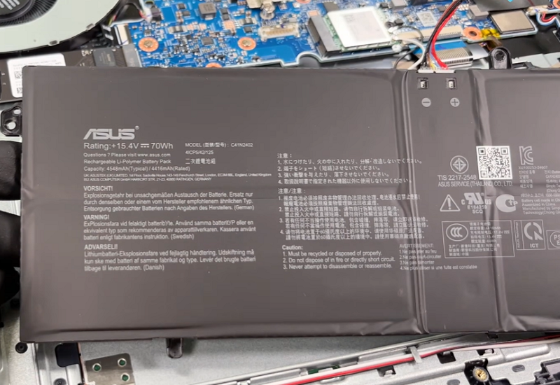 thay pin laptop Asus Vivobook 18 M1807