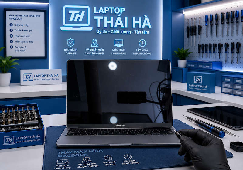 thay màn hình macbook pro m1