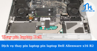 Dịch vụ thay pin laptop Dell Alienware x16 R2 lấy ngay
