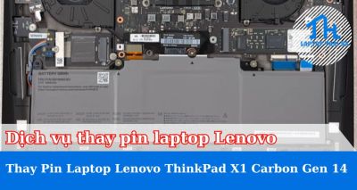 Dịch vụ thay pin laptop Lenovo ThinkPad X1 Carbon Gen 14