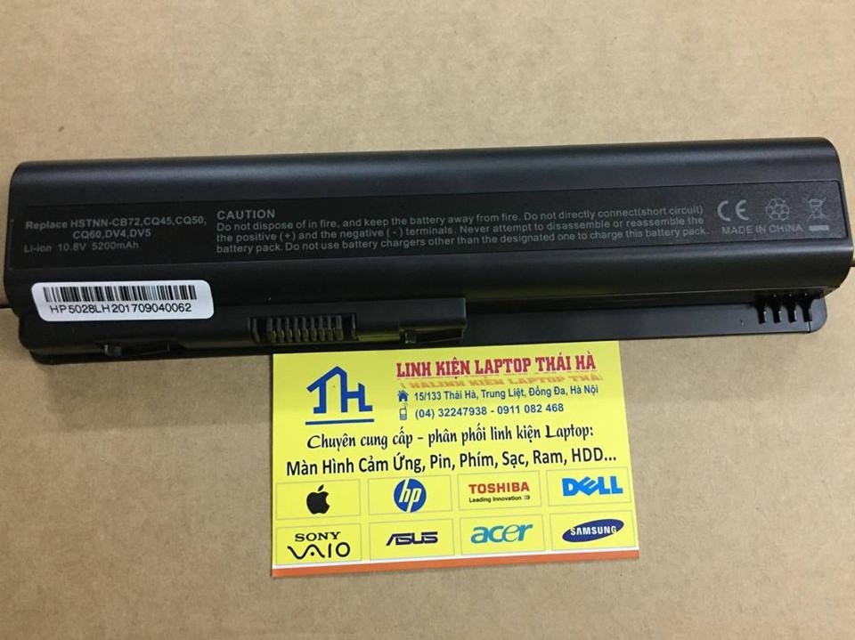 Thay pin laptop Lenovo ThinkPad B450A B450L