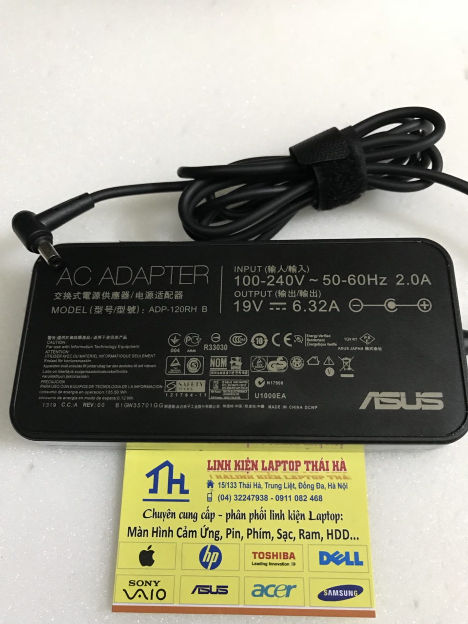 Sạc Laptop Asus Gaming ROG GL752VW GL753VE GL753VD G551VW GL552VX GL553VW G771JW G551JM AC