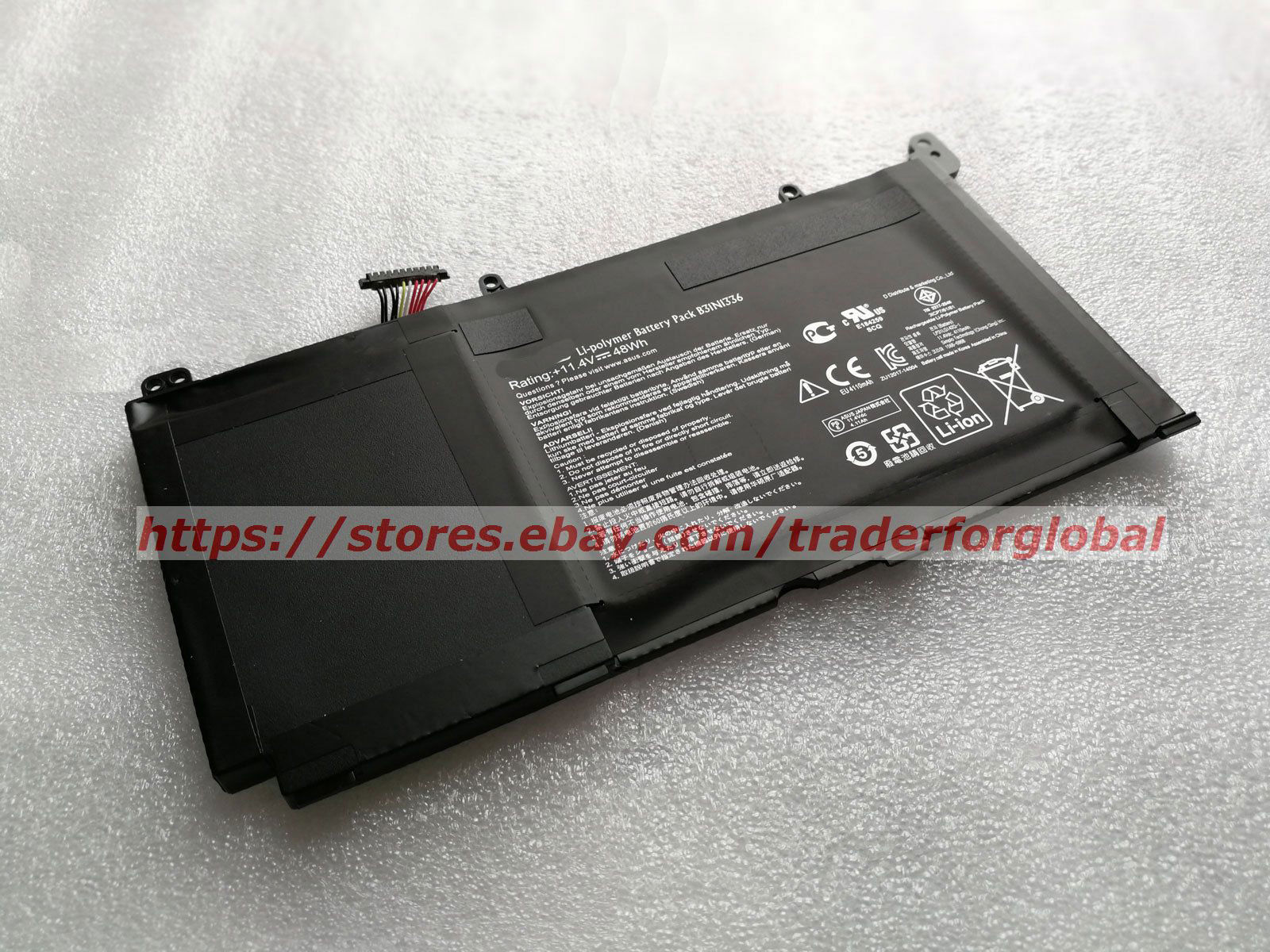 Thay Pin Asus VivoBook S551 S55IL R553L K551LA K551LB K551LN