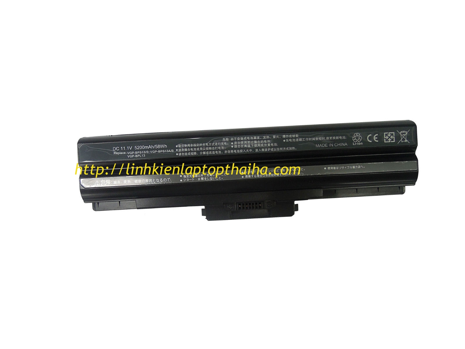 Thay pin laptop Sony VAIO VGN-CS190 VGN-FW11 VGN-FW21 VGN-SR11M